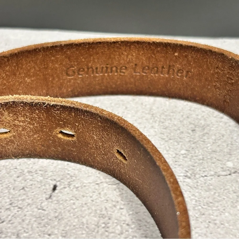 Timberland Kids Brown Leather Belt